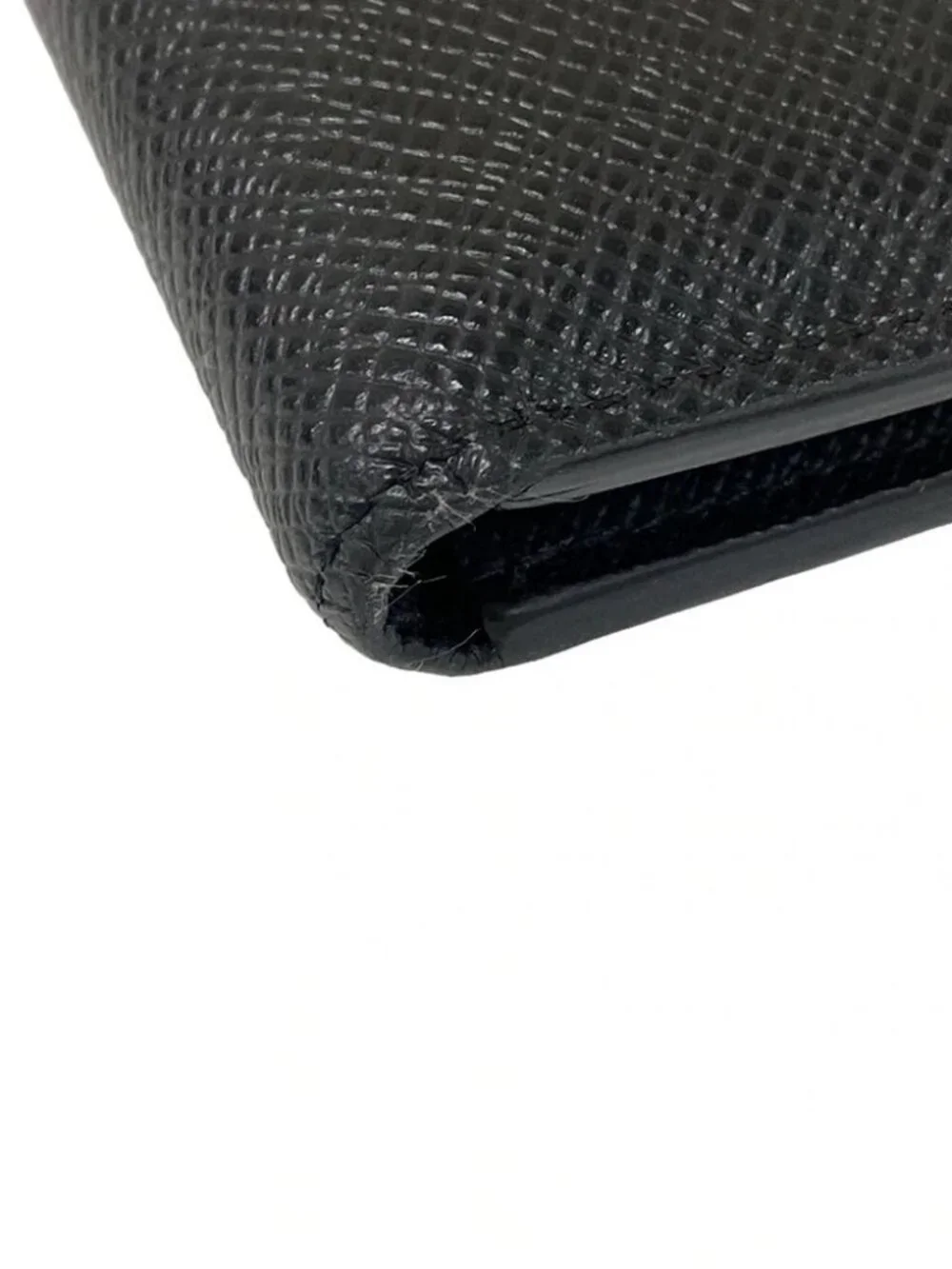 LOUIS VUITTON Portefeuille Slender Black Taiga RFID : confirmed